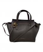 Salvatore Ferragamoサルヴァトーレ フェラガモ）の古着「エイミー 2WAYショルダーバッグ」｜パープル×グレー