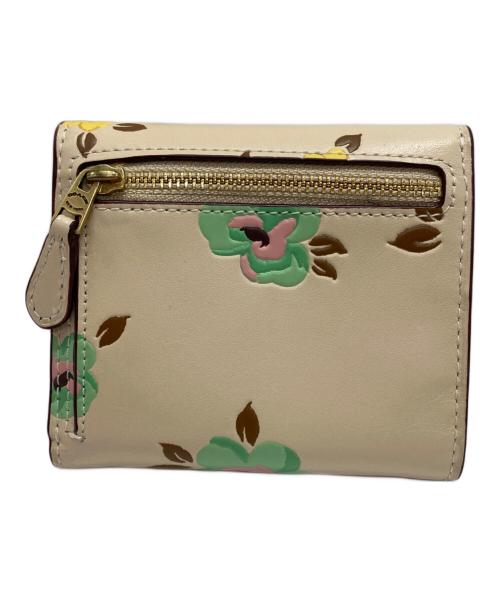 COACH（コーチ）COACH (コーチ) 3つ折り財布 ベージュの古着・服飾アイテム