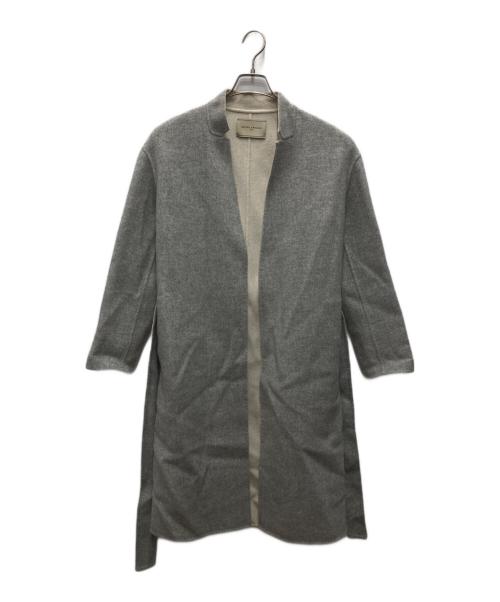 UNITED ARROWS TOKYO（ユナイテッドアローズトウキョウ）UNITED ARROWS TOKYO (ユナイテッドアローズトウキョウ) リバーベルトコート グレー サイズ:38の古着・服飾アイテム