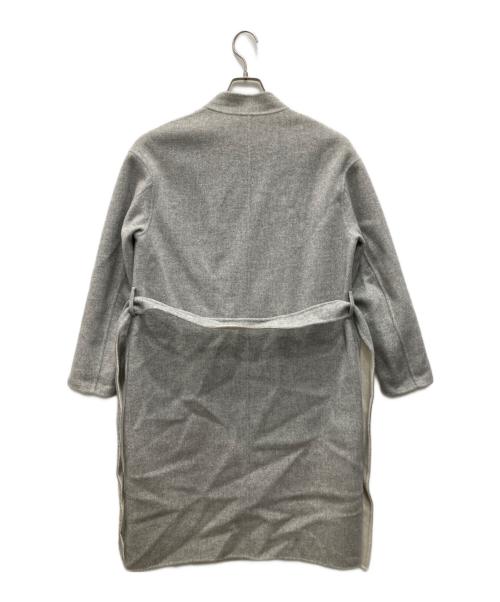 UNITED ARROWS TOKYO（ユナイテッドアローズトウキョウ）UNITED ARROWS TOKYO (ユナイテッドアローズトウキョウ) リバーベルトコート グレー サイズ:38の古着・服飾アイテム