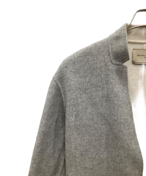 UNITED ARROWS TOKYO（ユナイテッドアローズトウキョウ）UNITED ARROWS TOKYO (ユナイテッドアローズトウキョウ) リバーベルトコート グレー サイズ:38の古着・服飾アイテム