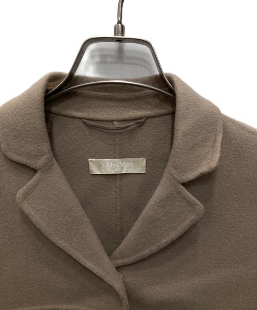 'S Max Mara（エスマックスマーラ）'S Max Mara (エスマックスマーラ) Cucito A Mano ウールコート ベージュ サイズ:Mの古着・服飾アイテム