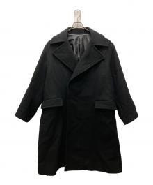 hotel palace（ホテルプレイス）の古着「ウールカシミヤ ロングコート」｜ブラック