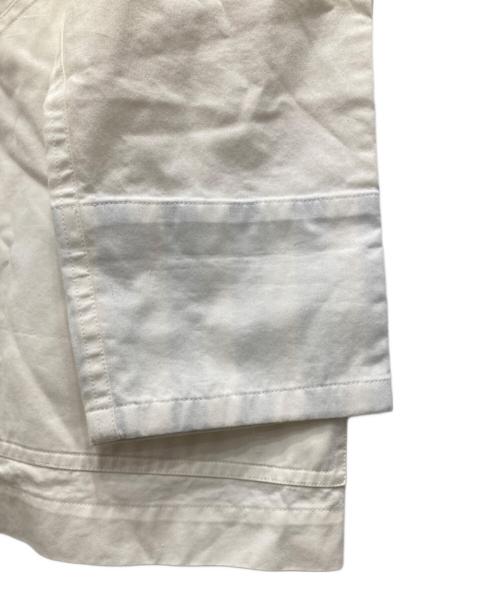 Christian Dior（クリスチャン ディオール）Christian Dior (クリスチャン ディオール) コットンノーカラージャケット ホワイト サイズ:Sの古着・服飾アイテム