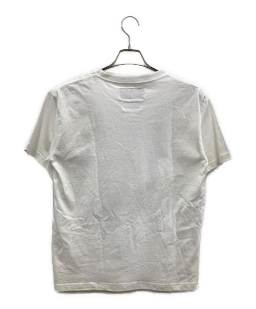 UNIVERSAL OVERALL（ユニバーサルオーバーオール）UNIVERSAL OVERALL (ユニバーサルオーバーオール) コラボプリントTシャツ ホワイト サイズ:S 未使用品の古着・服飾アイテム