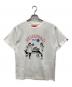 UNIVERSAL OVERALL（ユニバーサルオーバーオール）の古着「コラボプリントTシャツ」｜ホワイト