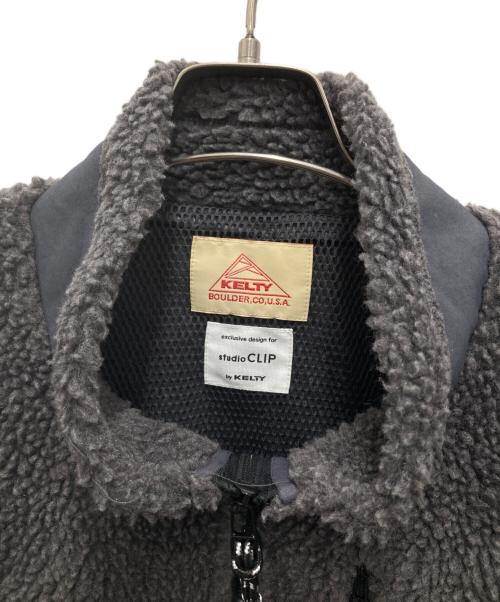 studio clip（スタジオクリップ）Studio Clip (スタジオクリップ) KELTY (ケルティ) ボアジャケット グレー サイズ:Fの古着・服飾アイテム