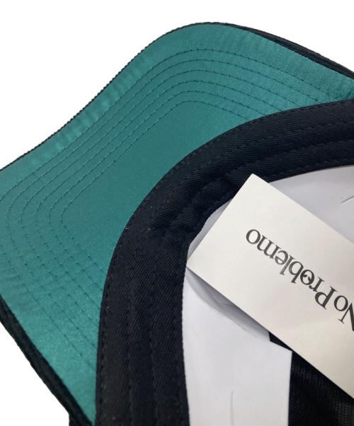 NoProblemo（ノープロブレモ）NoProblemo (ノープロブレモ) コーデュロイベースボールキャップ ブラック サイズ:O/S 未使用品の古着・服飾アイテム