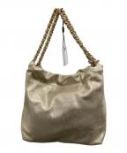 MARCO MASIマルコマージ）の古着「メタリックレザーチェーンバッグ」｜アイボリー