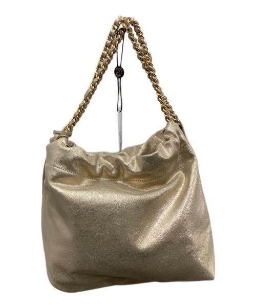 MARCO MASI（マルコマージ）MARCO MASI (マルコマージ) メタリックレザーチェーンバッグ アイボリー 未使用品の古着・服飾アイテム