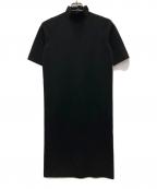BALLSEYボールジィ）の古着「ウールバックパールボタンワンピース」｜ブラック
