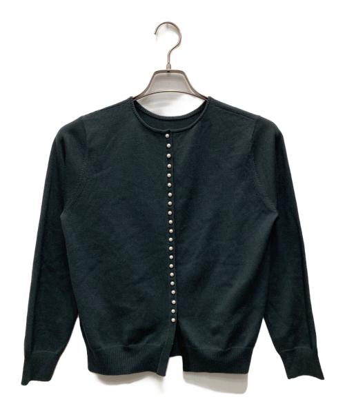 BALLSEY（ボールジィ）BALLSEY (ボールジィ) ウールポリエステルパールコンビ 2-wayプルオーバー チャコールグレー サイズ:Mの古着・服飾アイテム