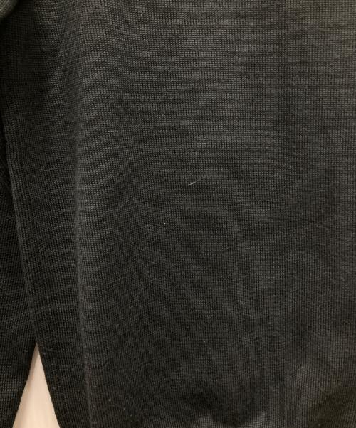 BALLSEY（ボールジィ）BALLSEY (ボールジィ) ウールポリエステルパールコンビ 2-wayプルオーバー チャコールグレー サイズ:Mの古着・服飾アイテム