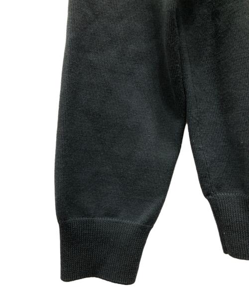 BALLSEY（ボールジィ）BALLSEY (ボールジィ) ウールポリエステルパールコンビ 2-wayプルオーバー チャコールグレー サイズ:Mの古着・服飾アイテム