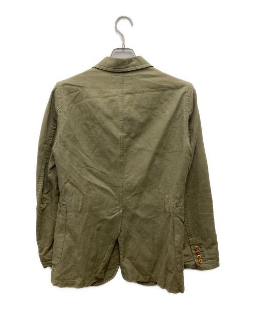 NIGEL CABOURN（ナイジェルケーボン）NIGEL CABOURN (ナイジェルケーボン) リネン混カバーオール カーキ サイズ:46の古着・服飾アイテム