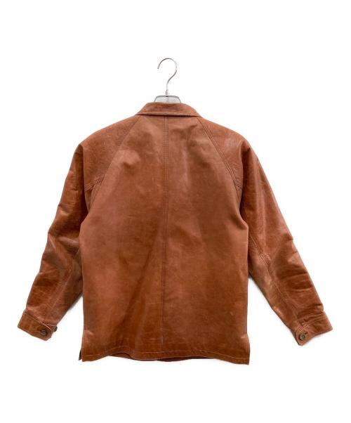 PAUL SMITH（ポールスミス）Paul Smith (ポールスミス) レザージャケット ブラウン サイズ:Mの古着・服飾アイテム