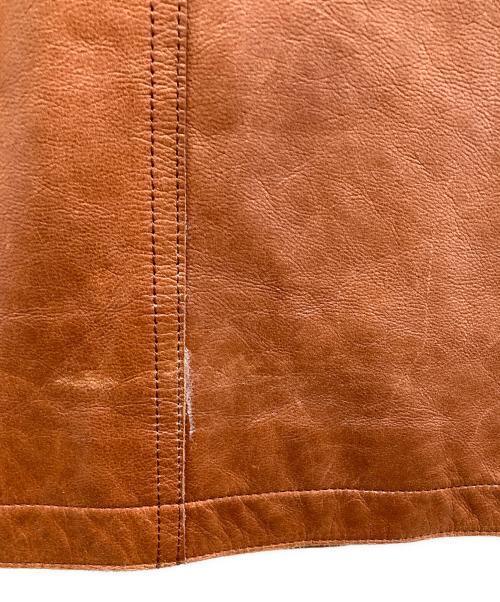 PAUL SMITH（ポールスミス）Paul Smith (ポールスミス) レザージャケット ブラウン サイズ:Mの古着・服飾アイテム