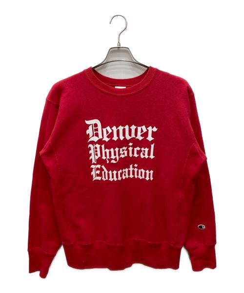 Champion REVERSE WEAVE（チャンピオン リバース ウィーブ）Champion REVERSE WEAVE (チャンピオン リバース ウィーブ) スウェット レッド サイズ:XLの古着・服飾アイテム