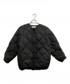 Acutaアクータ）の古着「キルティングダウンジャケット」｜ブラック