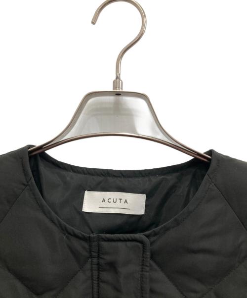 Acuta（アクータ）Acuta (アクータ) キルティングダウンジャケット ブラック サイズ:freeの古着・服飾アイテム