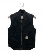 CarHarttカーハート）の古着「ダックベスト」｜ブラック