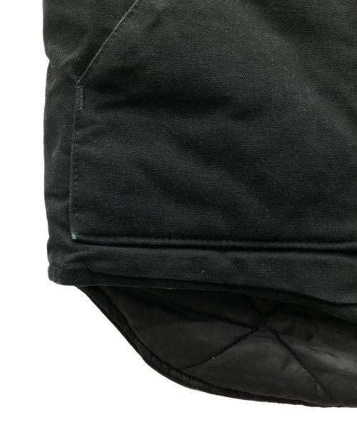 CarHartt（カーハート）CarHartt (カーハート) ダックベスト ブラック サイズ:表記無し(実寸ご確認ください）の古着・服飾アイテム