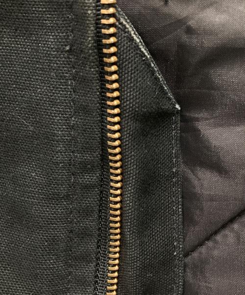 CarHartt（カーハート）CarHartt (カーハート) ダックベスト ブラック サイズ:表記無し(実寸ご確認ください）の古着・服飾アイテム