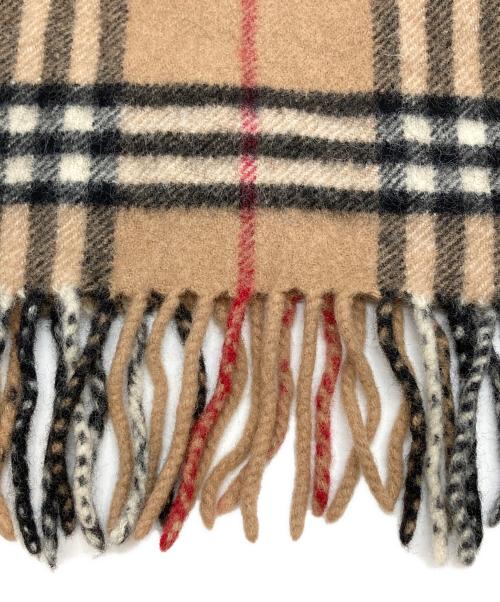 Burberry's（バーバリー）Burberry's (バーバリーズ) ノヴァチェック柄ラムズウール マフラー ブラウンの古着・服飾アイテム