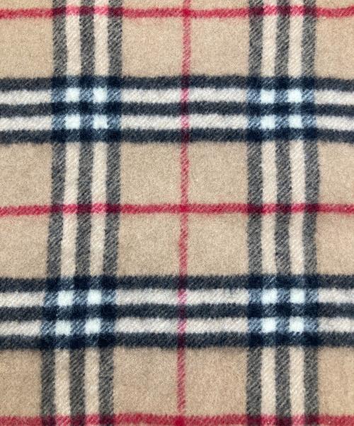 Burberry's（バーバリー）Burberry's (バーバリーズ) ノヴァチェック柄ラムズウール マフラー ブラウンの古着・服飾アイテム