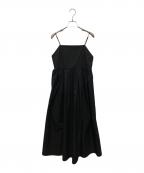 emmi wellness&onenessエミ ウェルネス アンド ワンネス）の古着「キャミソールワンピース」｜ブラック