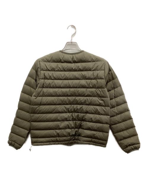 DANTON（ダントン）DANTON (ダントン) クルーネックインナーダウンジャケット オリーブ サイズ:Mの古着・服飾アイテム