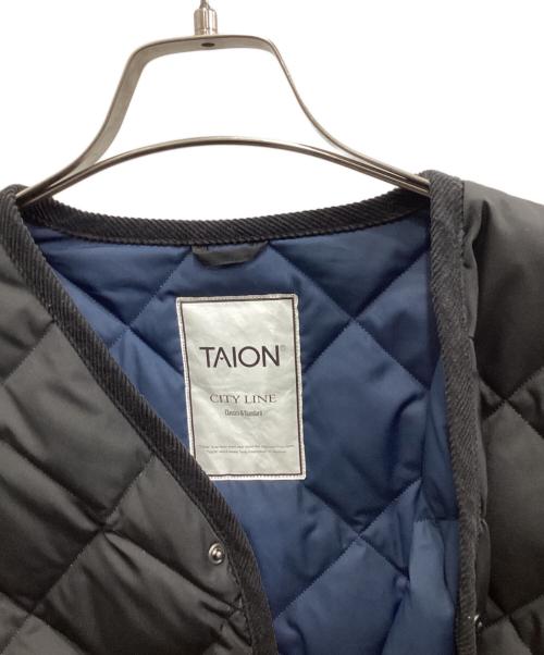 TAION（タイオン）TAION (タイオン) ダウンジャケット ブラック サイズ:Mの古着・服飾アイテム