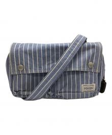 PORTER（ポーター）の古着「ショルダーバッグ」｜ホワイト×ブルー