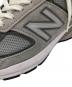 中古・古着 NEW BALANCE (ニューバランス) 990V5ローカットスニーカー グレー サイズ:27：13000円