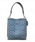 COACHコーチ）の古着「モリーバケット22」｜スカイブルー