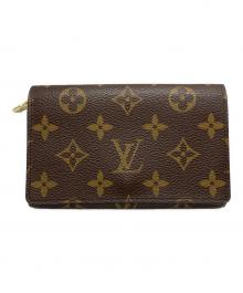 LOUIS VUITTON（ルイ ヴィトン）の古着「2つ折り財布」｜ブラウン