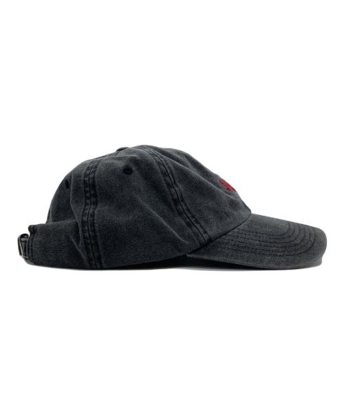 SUPREME（シュプリーム）SUPREME (シュプリーム) Script Logo Fitted 6-Panel ブラックの古着・服飾アイテム
