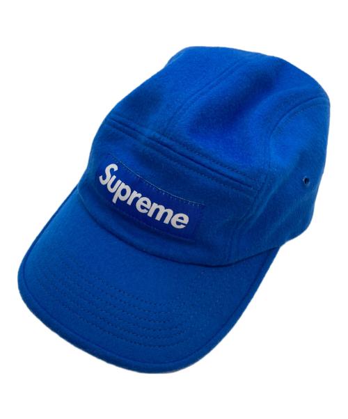 SUPREME（シュプリーム）Supreme (シュプリーム) 20AW Loro Piana Wool Camp Cap ブルーの古着・服飾アイテム