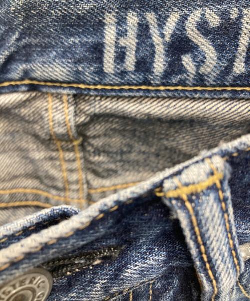 Hysteric Glamour（ヒステリックグラマー）Hysteric Glamour (ヒステリックグラマー) スタッズデニムパンツ インディゴ サイズ:28inchの古着・服飾アイテム