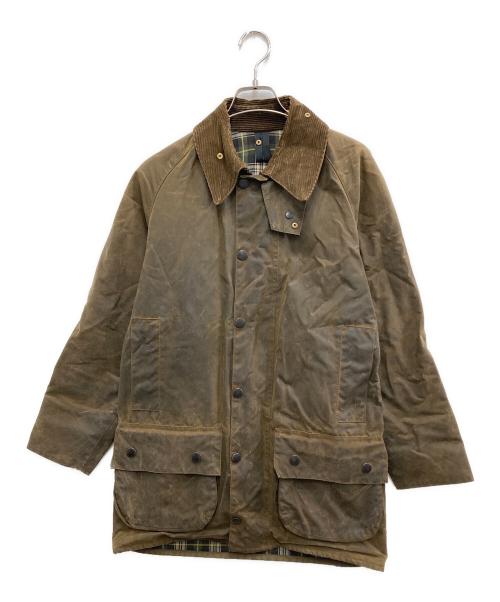 Barbour（バブアー）Barbour (バブアー) Moorlandオイルドジャケット ベージュ サイズ:表記無し（印字消え）の古着・服飾アイテム