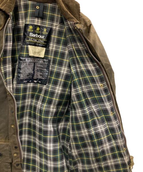 Barbour（バブアー）Barbour (バブアー) Moorlandオイルドジャケット ベージュ サイズ:表記無し（印字消え）の古着・服飾アイテム