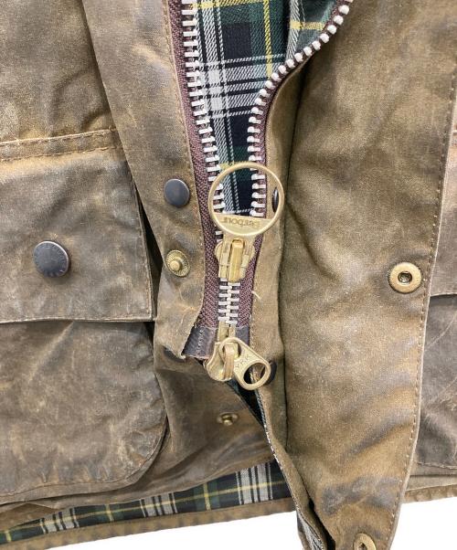 Barbour（バブアー）Barbour (バブアー) Moorlandオイルドジャケット ベージュ サイズ:表記無し（印字消え）の古着・服飾アイテム