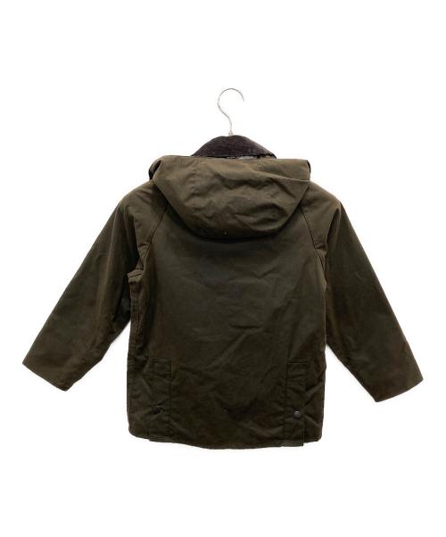 Barbour（バブアー）Barbour (バブアー) KIDSフードライナー付オイルドジャケット カーキ サイズ:Mの古着・服飾アイテム
