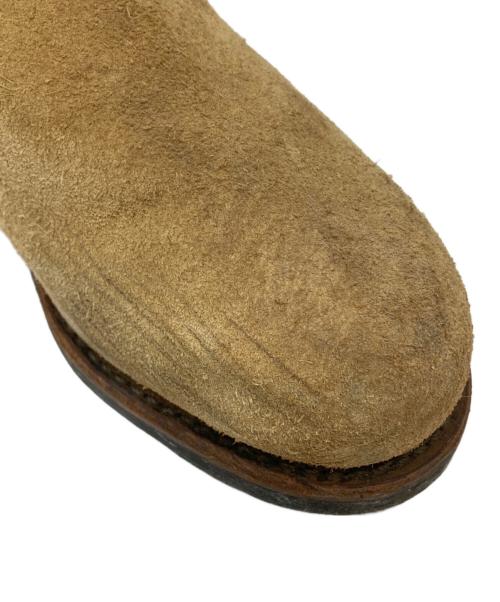 RED WING（レッドウィング）RED WING (レッドウィング) スウェードエンジニアブーツ ベージュ サイズ:5の古着・服飾アイテム