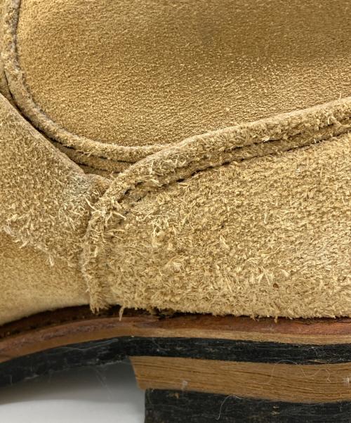 RED WING（レッドウィング）RED WING (レッドウィング) スウェードエンジニアブーツ ベージュ サイズ:5の古着・服飾アイテム