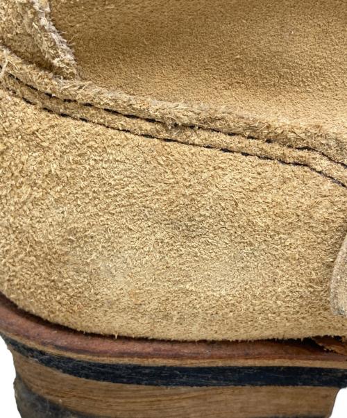 RED WING（レッドウィング）RED WING (レッドウィング) スウェードエンジニアブーツ ベージュ サイズ:5の古着・服飾アイテム