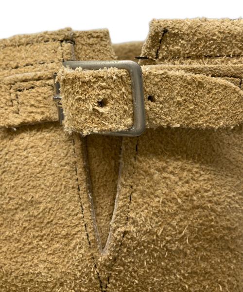 RED WING（レッドウィング）RED WING (レッドウィング) スウェードエンジニアブーツ ベージュ サイズ:5の古着・服飾アイテム