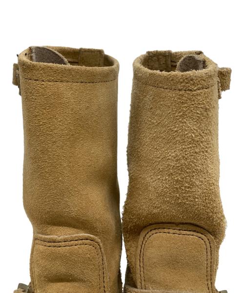 RED WING（レッドウィング）RED WING (レッドウィング) スウェードエンジニアブーツ ベージュ サイズ:5の古着・服飾アイテム