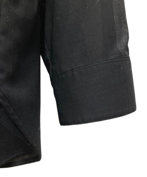 theory（セオリー）theory (セオリー) Wool Voile Classic Menswear Shirt ブラック サイズ:Sの古着・服飾アイテム