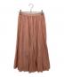 ANAYI (アナイ) ハイツイストボイルプリーツスカート ピンク サイズ:36：4000円